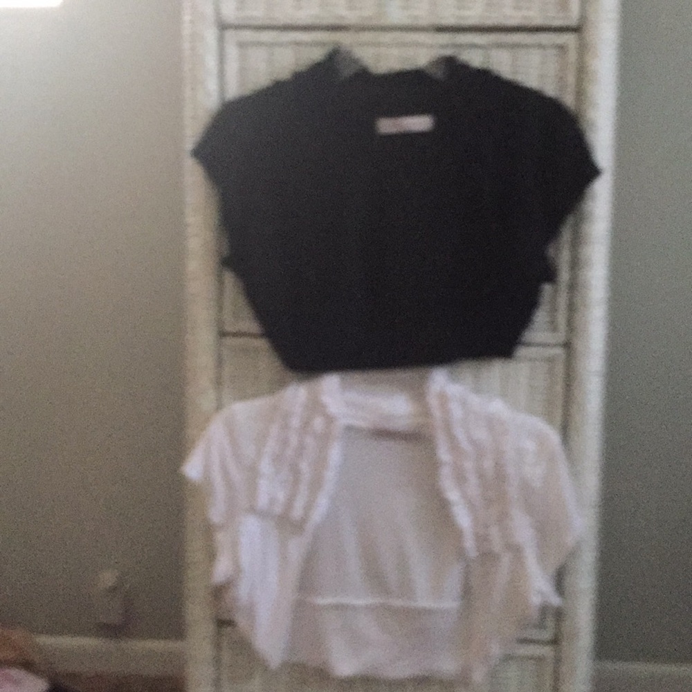 2 boleros/shrugs..Fits S - L